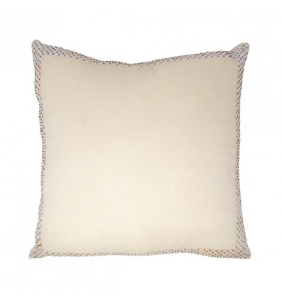 /2789-B Copricusc.40x40 c/str BIANCO org.di cotone