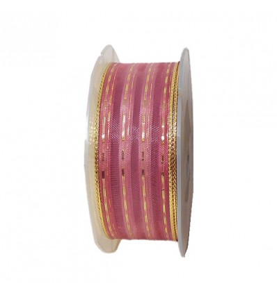 /V610/35-RA N.righe mm35x25mt ROSA ANTICO