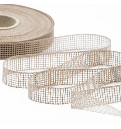 PAP40/25 Nastro garza di carta mm25x20mt AVORIO 35