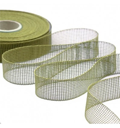 PAP40/25 Nastro garza di carta mm25x20mt SALVIA 15