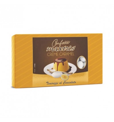 /MAXCRECAR Confetti CREM CARAMEL ciocomandorla maxtris BIANCO