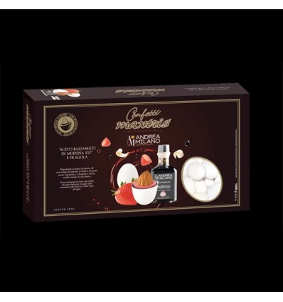 /MAXACEMIL Confetti ACETO BALS.E FRAGOLE ciocomandorla maxtris BIANCO (A.MILANO