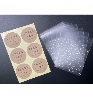 CM-10039 Conf.100 sacch.polip. 14x14 satin/pois BIANCO