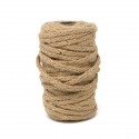 /1018404 Rotolo treccia juta mm5x25mt NATURALE