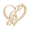 1130060 Applic. CUORE MUSICALE cm4,7x3,7 legno