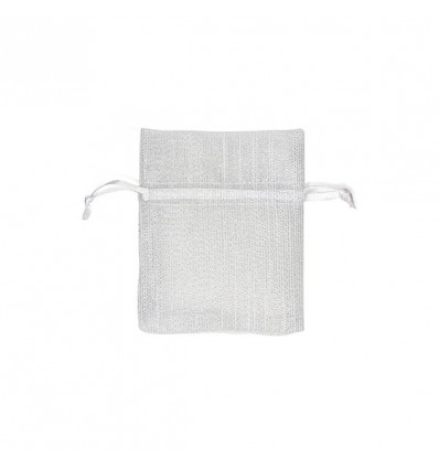 /1179061 Sacchetto pcc 8x10 righe ARGENTO