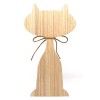 /1206012 Gattino lgn/cer. h32 BCO/CIELO woody