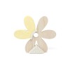 /1206025 Margherita lgn 10,5x9h c/farf.cer. GIALLA woody