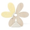 /1206031 Margherita lgn 20x18h c/farf.cer. GIALLA woody