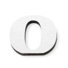 /1130979 Lettera L cm2 legno BIANCO