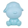 /1420007 Lampada Cagnolino h25,5 CELESTE
