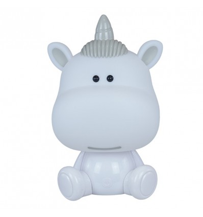 1420009 Lampada Unicorno h30,5 BIANCA