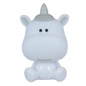 1420009 Lampada Unicorno h30,5 BIANCA