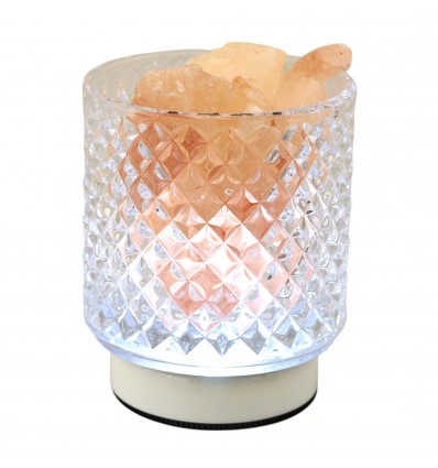 625112 Lampada diamond med d8,5x14h SALE ROSA HIMALAYA