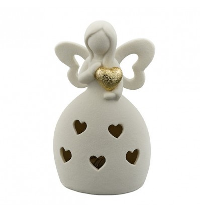 1354021 Angioletto h11 led con cuore oro