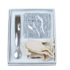 1416006 Set 9 cubetti pietra con pinza in gift box