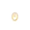 /CK1912 Strass plastica ovale 1.8x1.3 DORATO