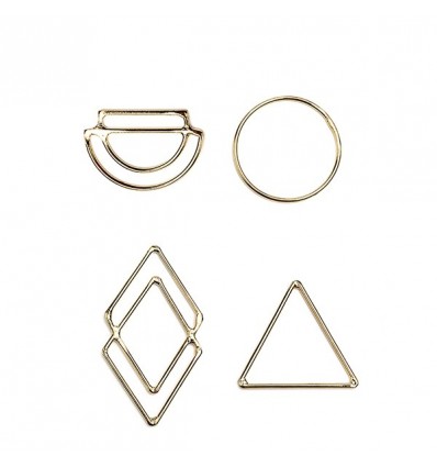 /0168D.0604.51 Conf. 4pz decorazioni metallo ASS.(circa 5,5x3,5) ORO