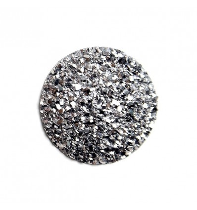 /4578.0303.01 Conf. 6pz bottone adesivo d.3 ARGENTO