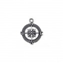 /CK6513 Pendente bussola d.2,5 metallo