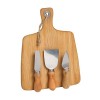 /TB 1675 Tagliere bamboo cm26x19 c/3 coltellini