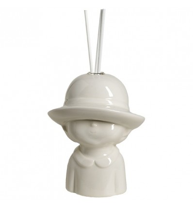 /TB 1716a Profumatore BIMBO crm h12,5 c/fial.e baston. GIFT BOX