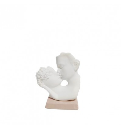 /TB 1781Da Statua Amanti h12,2 base bianca GIFT BOX