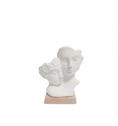 /TB 1781Ba Statua Amanti h12,2 base bianca GIFT BOX