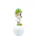 /TB 1740 Ragazza Bubble su palla 7x16 res. bianco/verde