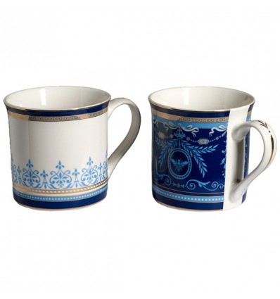 /TB 1754 Set 2 tazze porc. dec. blu GIFT BOX AZZURRO/BLU