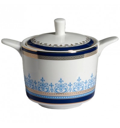 /TB 1755 Zuccheriera porc. dec. blu GIFT BOX AZZURRO/BLU