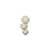 /QLUX17103 Ciond. 3quadrifogli smalt.3,1x1,7 metallo