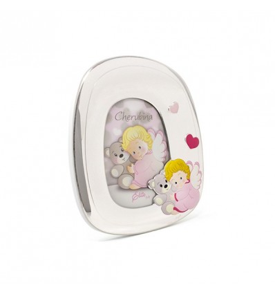 /E2001/9R Cornice 9x13 CHERUBINO ROSA
