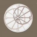 /D3092 Orologio legno raggi d. 60 OLMO/GRIGIO/TORTORA
