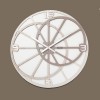/D3092 Orologio legno raggi d. 60 OLMO/GRIGIO/TORTORA