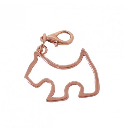 /CH/027 Ciondolo CAGNOLINO vuoto ROSATO