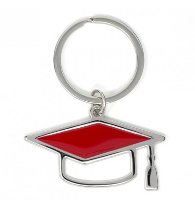 /TKSP/ROSSO Portachiavi tocco smalto ROSSO acc.