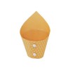 /CONF10/OR Cono confettata picc. d4,5x11h ARANCIO