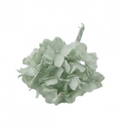 31105/ACQ Ram.3fiori ortensia carta ACQUA