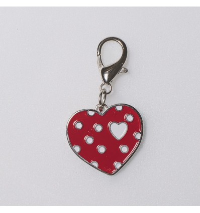 /CHSP/325 Ciondolo CUORE rosso