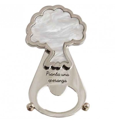 /TPP/564 Apribott. ALBERO bianco/acciaio NO SCATOLA