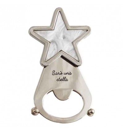/TPP/570 Apribott. STELLA bianco/acciaio NO SCATOLA