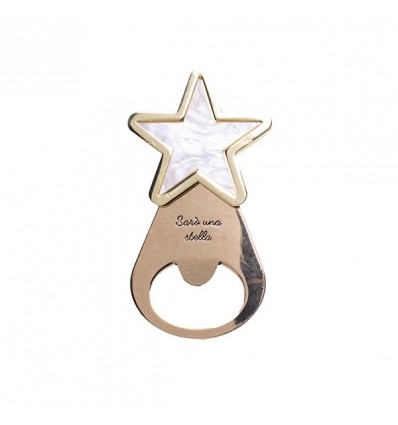 /TPP/580 Apribott. STELLA bianco/oro NO SCATOLA