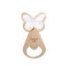 TPP/579 Apribott. FARFALLA bianco/oro NO SCATOLA