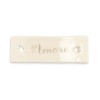 /27805 Targhetta porcellana cm6x2 AMORE