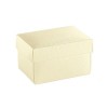 43073 Astuccio cm14x14x20 f.do+cop. SETA AVORIO
