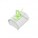 /7899 Scatola bombon 6x6x4 ONDA BIANCO