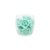 /MDRG0020-T Vaso firenze d.7,5x7,5h cand.rose c/scat. TURCHESE XH23