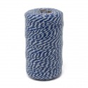 /2833-07 Cord.bicolore mm2x100mt BLUE/BIANCO