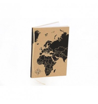 /TR0035 Notes 15x21 100pag. world map